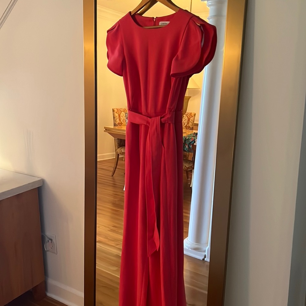 Calvin Klein pink jump suit